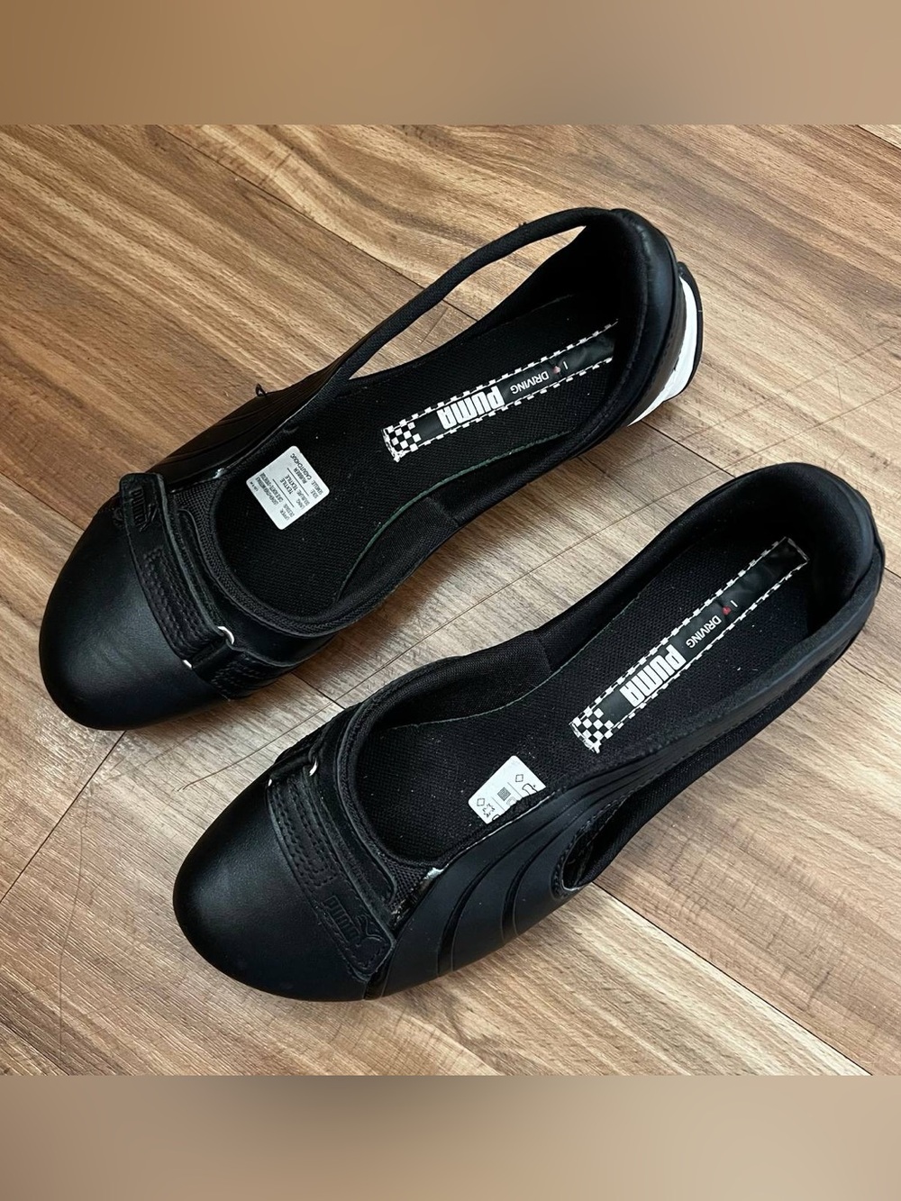 Puma Black Women's Slip-On Ballet Flats